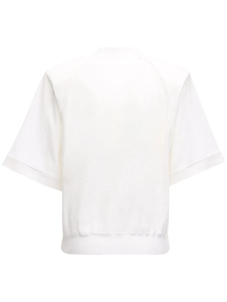 商品AGNONA|Cotton Wrap Style Top,价格¥4001,第4张图片详细描述