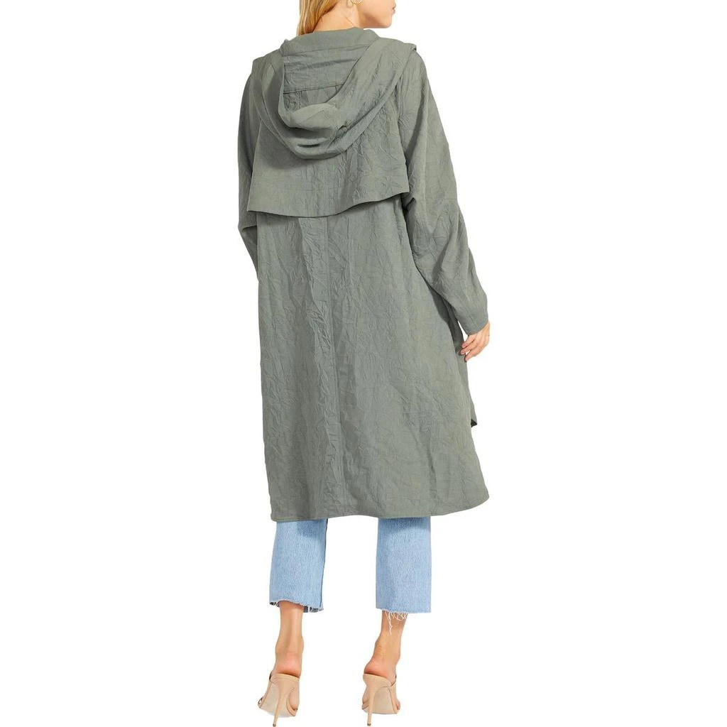商品BB Dakota by Steve Madden|BB Dakota Going Somewhere Women's Oversized Waterproof Crinkled Trench Coat,价格¥319,第3张图片详细描述