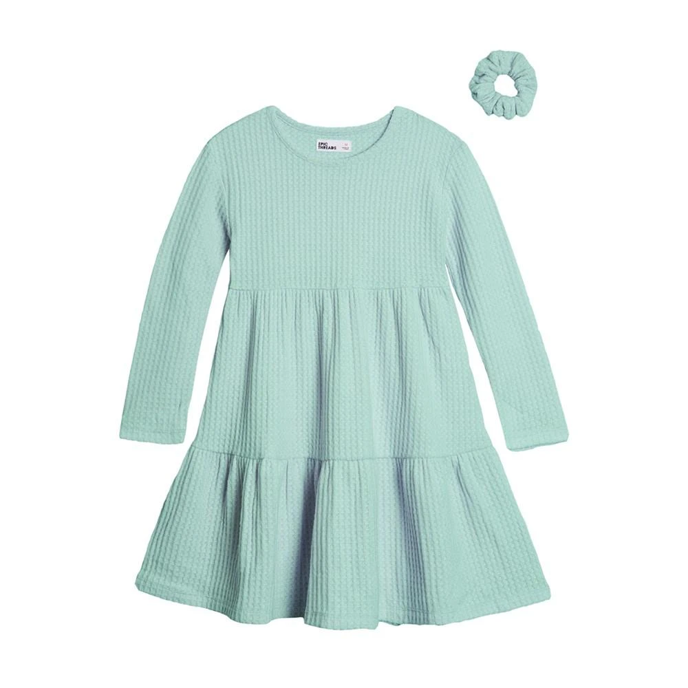 商品Epic Threads|Big Girls Tiered Dress with Scrunchie, Created For Macy's,价格¥139,第1张图片