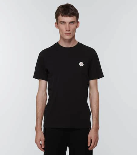 商品Moncler|Logo棉质T恤三件套,价格¥4350,第3张图片详细描述