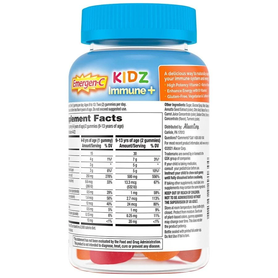 Immune+ Vitamin Gummies Fruit 商品
