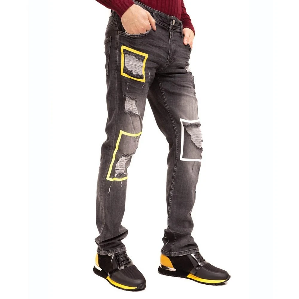 商品RON TOMSON|Men's Modern Paint Box Denim Jeans,价格¥1261,第3张图片详细描述