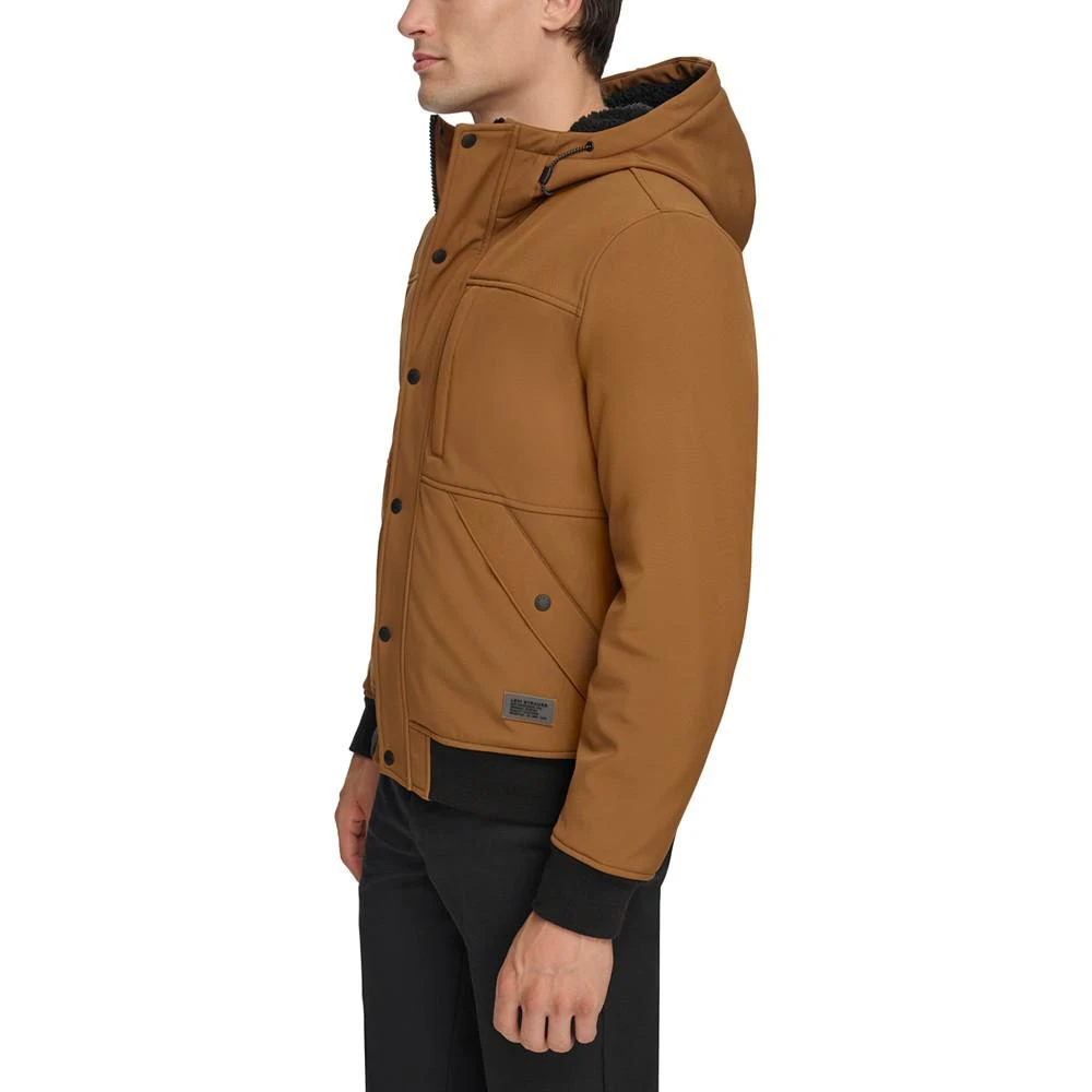 商品Levi's|Men's Soft Shell Sherpa Lined Hooded Jacket,价格¥600,第5张图片详细描述