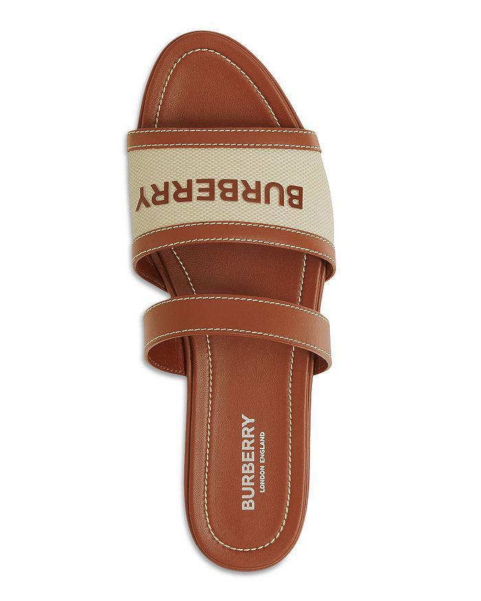 商品Burberry|Women's Honour Slip On Sandals,价格¥4339,第5张图片详细描述
