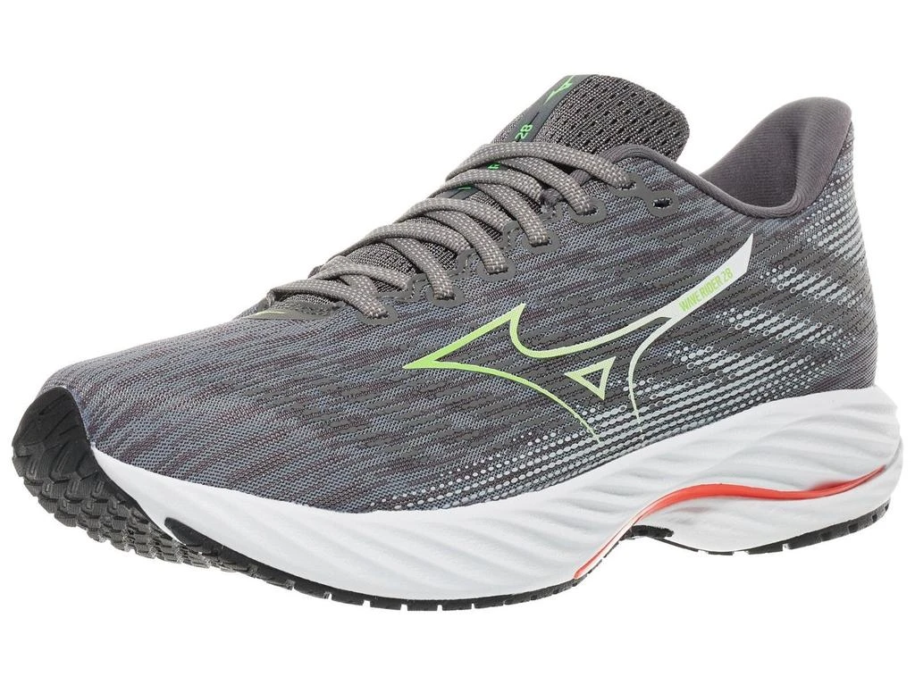 商品Mizuno|Mizuno Wave Rider 28 411456-9T4W Sneakers Men's US 16 Gray Running Shoes ZPO3680,价格¥1102,第1张图片
