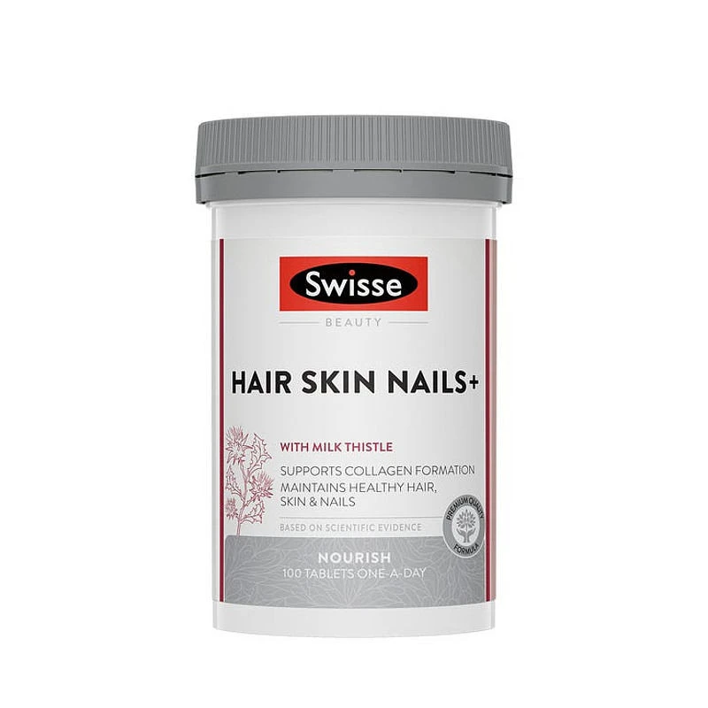 商品[国内直发] Swisse|Swisse 斯维诗护发护肤护甲胶原蛋白片胶原蛋白100片,价格¥126,第1张图片