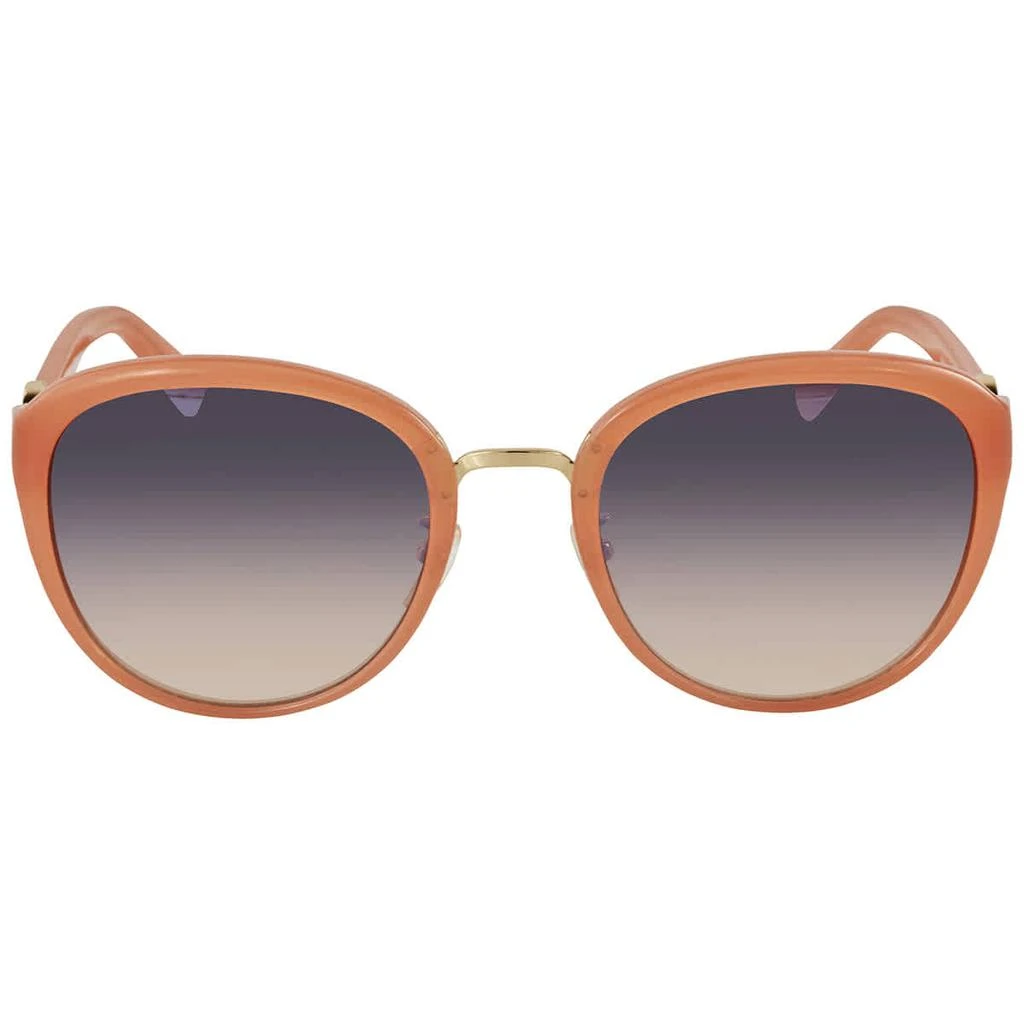 商品Longchamp|Violet Oval Ladies Sunglasses LO628SK 691,价格¥636,第2张图片详细描述