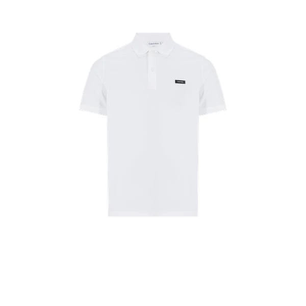 商品Calvin Klein|Slim-fit cotton piqué polo shirt,价格¥555,第1张图片