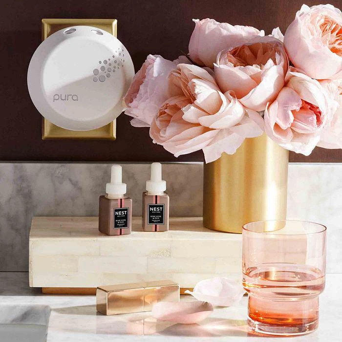 NEST Fragrances Rose Noir & Oud Smart Home Pura Fragrance Diffuser Refills, Set of 2 商品