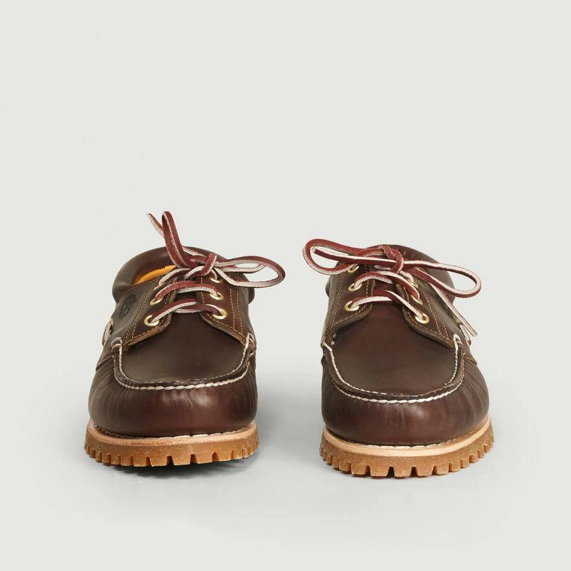 商品Timberland|Boat shoes Authentics 3 Eye Classic Lug Brown Timberland,价格¥1095,第3张图片详细描述