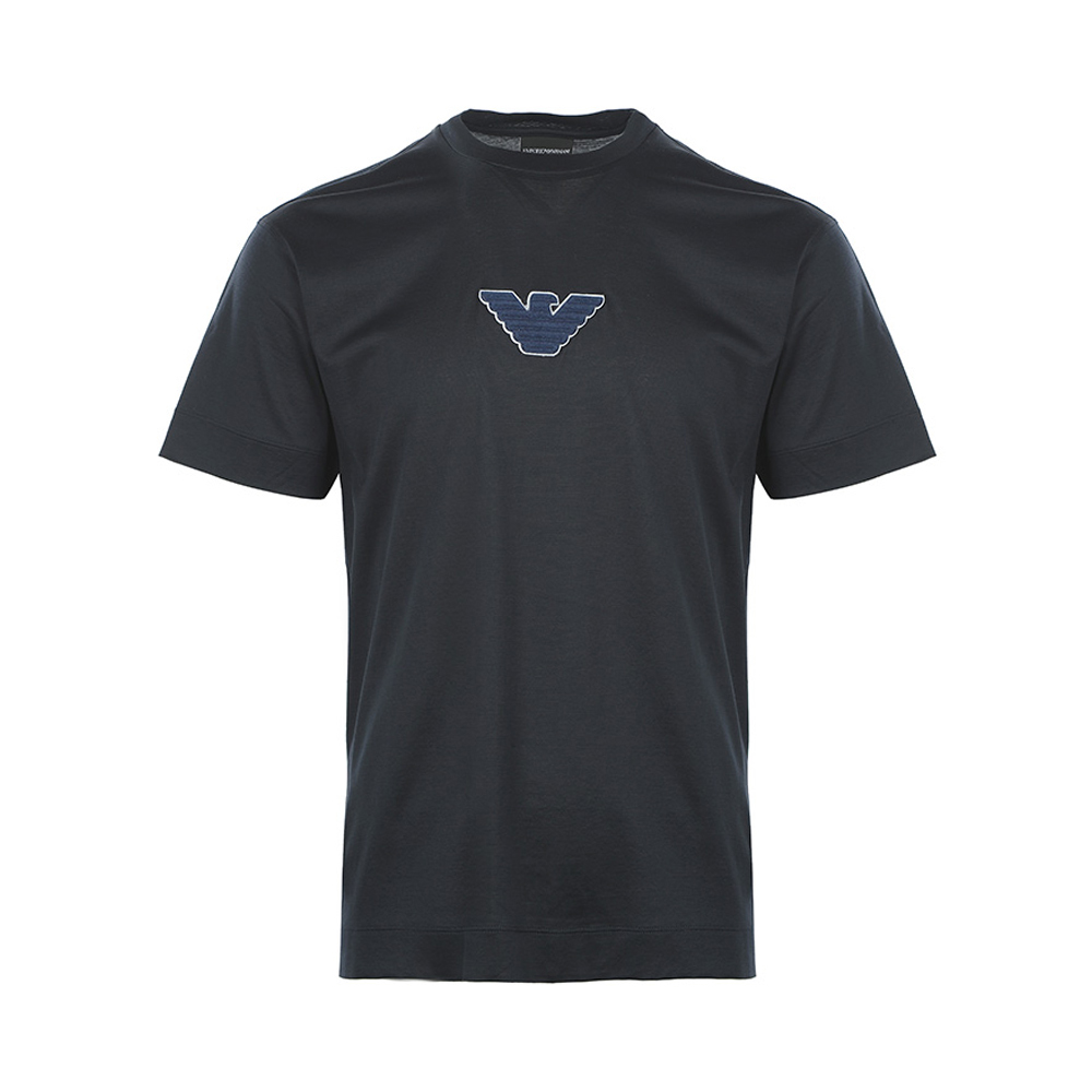 EMPORIO ARMANI 男深蓝短袖T恤 3L1TCD-1JUVZ-0920商品第1张图片规格展示
