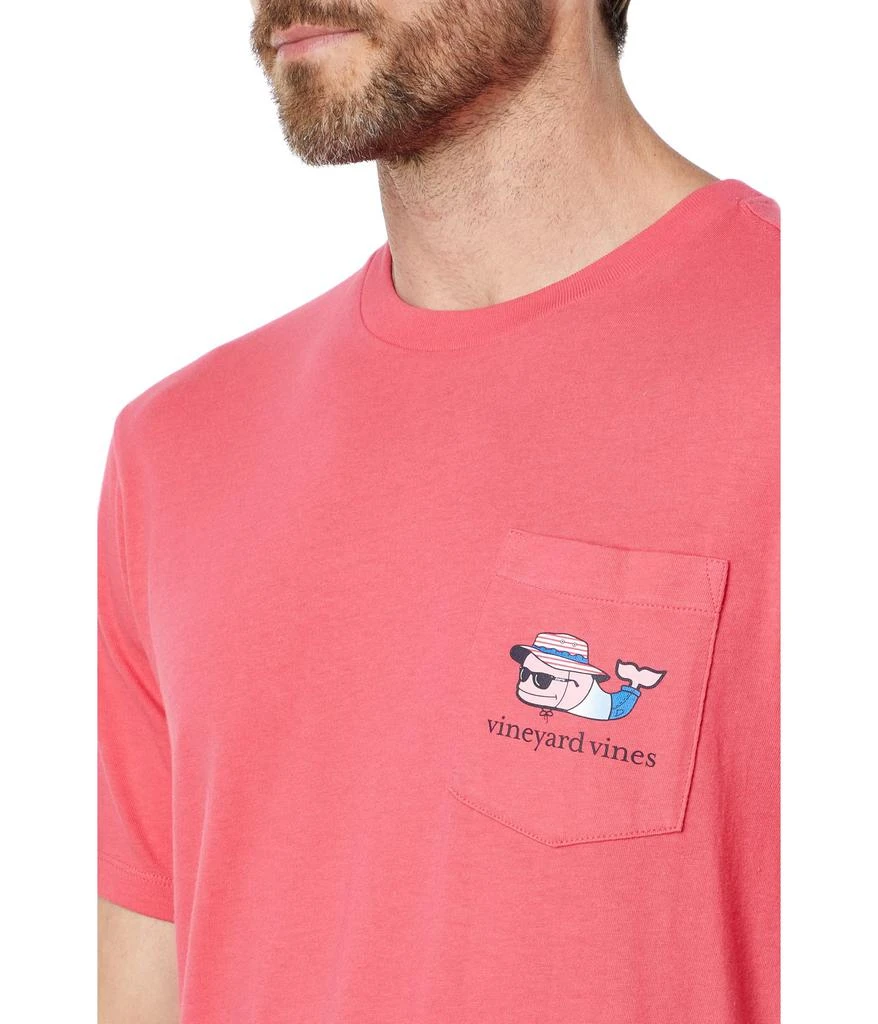 商品Vineyard Vines|Short Sleeve Americana Beach Whale Pocket T-Shirt,价格¥227,第3张图片详细描述