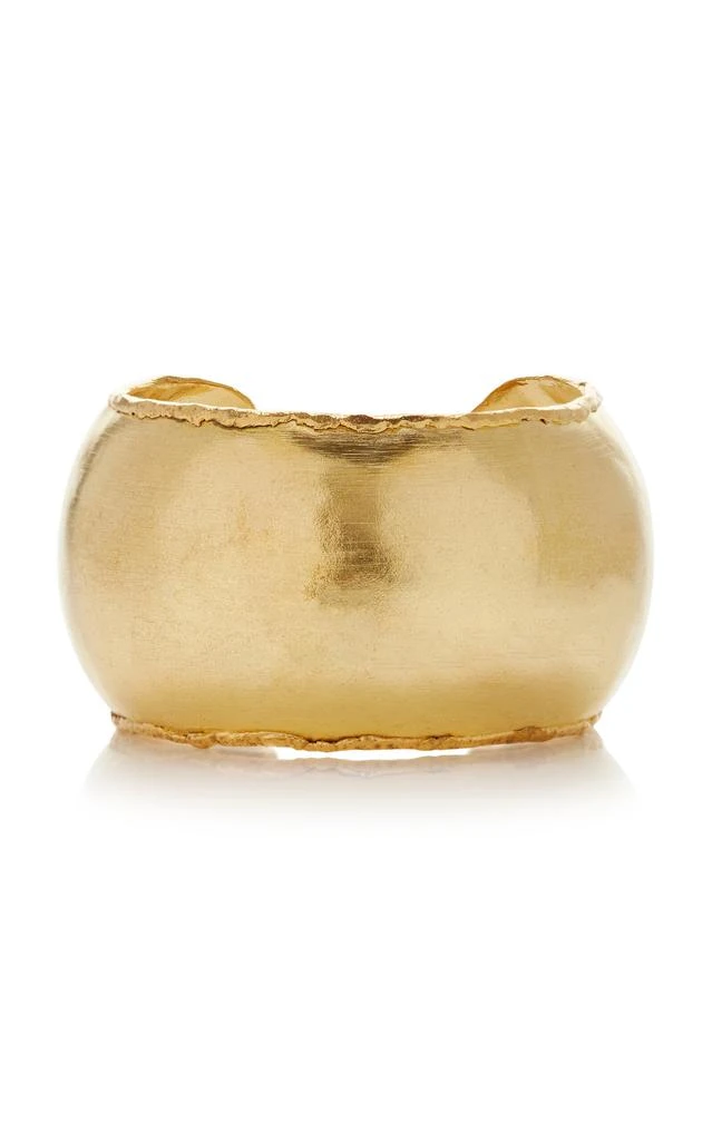 商品Sylvia Toledano|Sylvia Toledano - Dune 22K Gold-Plated Cuff - Gold - OS - Moda Operandi - Gifts For Her,价格¥1973,第1张图片