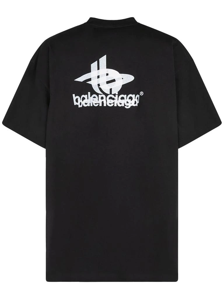 商品Balenciaga|Layered Sports Vintage Cotton T-shirt,价格¥3785,第4张图片详细描述