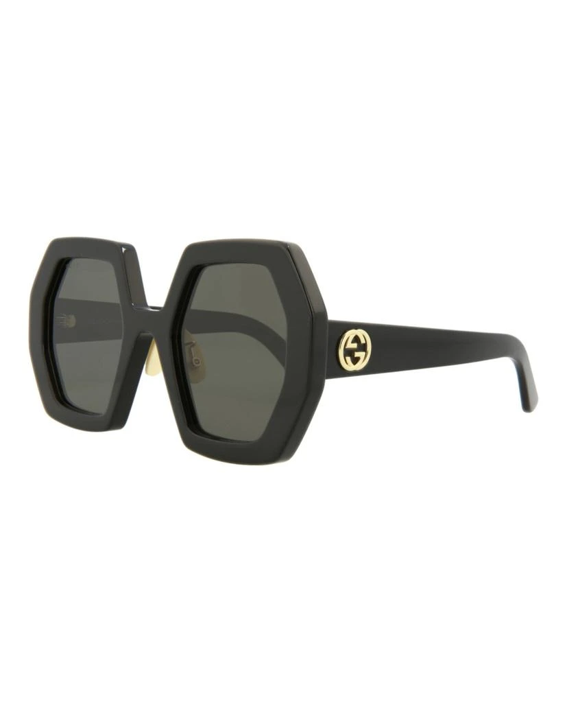 商品Gucci|Square-Frame Acetate Sunglasses,价格¥1375,第2张图片详细描述