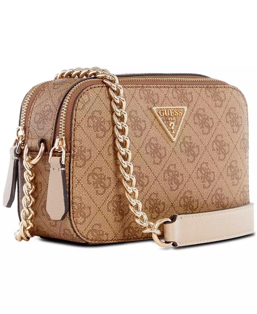 商品GUESS|Noelle Small 4G Basique Monogram Camera Crossbody,价格¥562,第3张图片详细描述