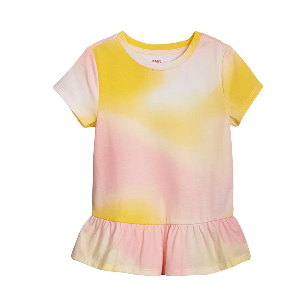 Little Girls Short Sleeves Graphic T-shirt商品第1张图片规格展示