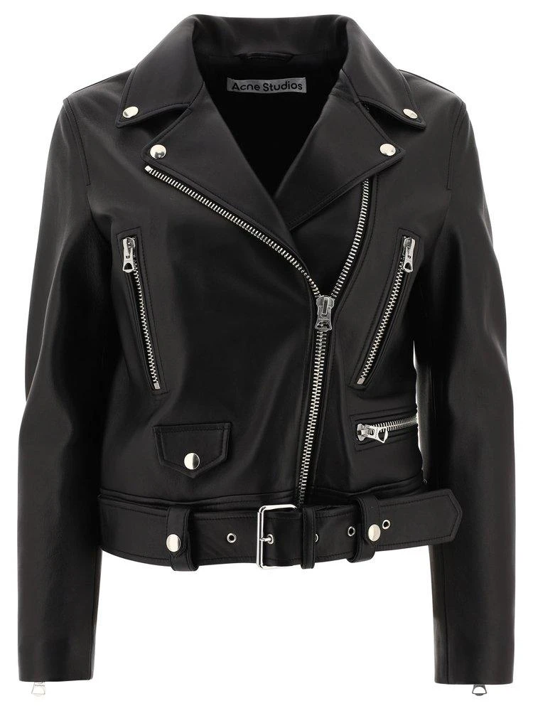 商品Acne Studios|Acne Studios Zipped Biker Jacket,价格¥8496,第1张图片