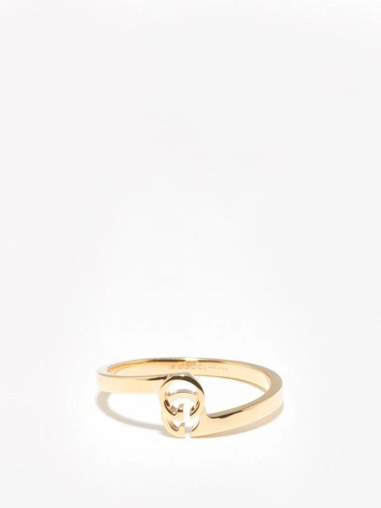 商品Gucci|GG Running 18kt gold ring,价格¥7207,第1张图片