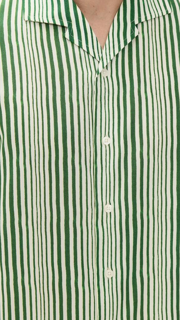 商品ORLEBAR BROWN|Hibbert Shore Stripe Shirt,价格¥3350,第5张图片详细描述