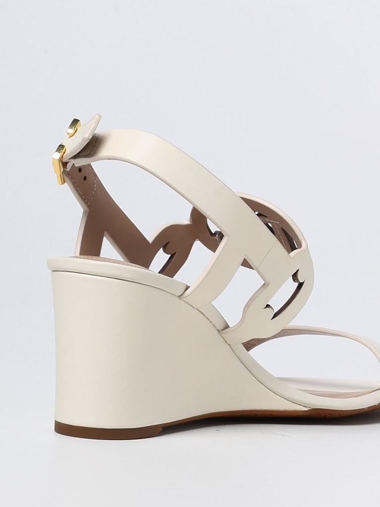 Lauren Ralph Lauren wedge sandal in leather商品第3张图片规格展示