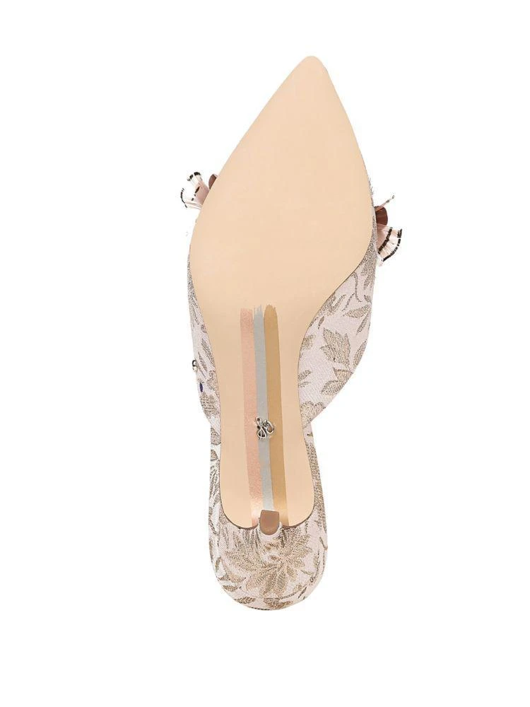 商品Sam Edelman|Dorcy Embellished Kitten Heels,价格¥265,第5张图片详细描述