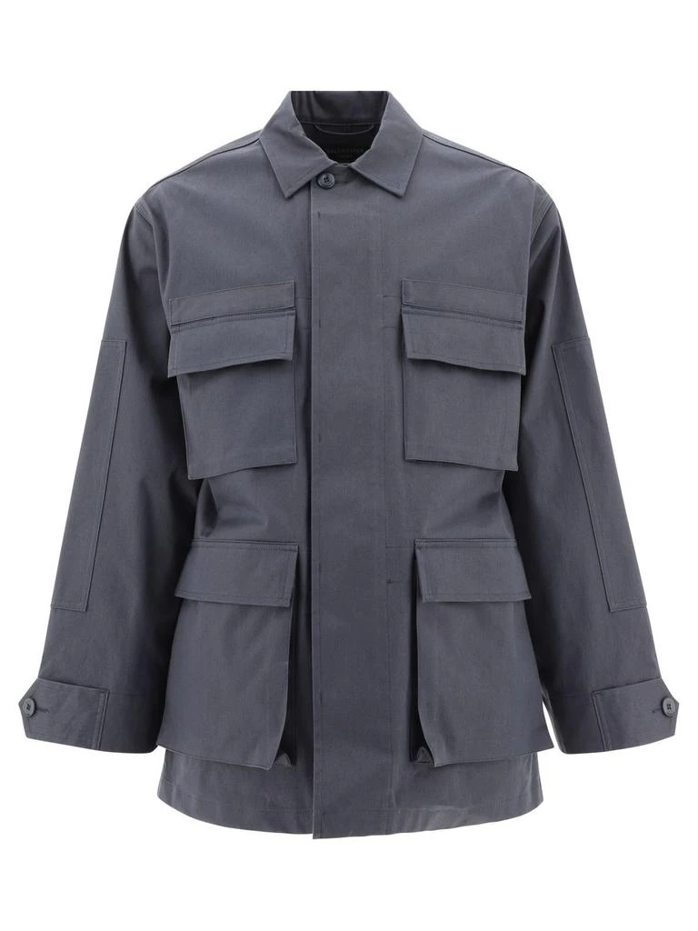 商品Balenciaga|Balenciaga Long-Sleeved Cargo Jacket,价格¥8228,第1张图片