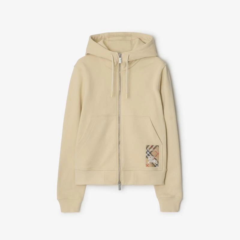 商品Burberry|BURBERRY博柏利 女士米色棉质卫衣,价格¥5135,第1张图片