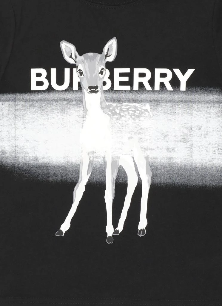 商品Burberry|Burberry Kids Logo Print Crewneck T-Shirt,价格¥1236,第3张图片详细描述