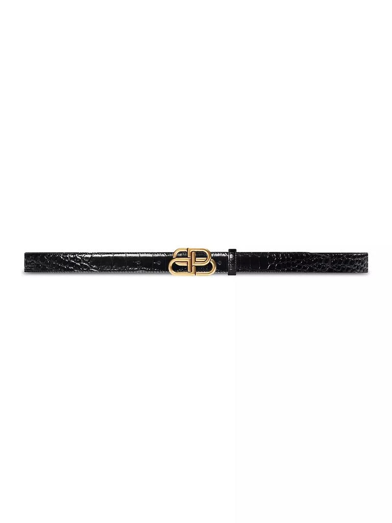 商品Balenciaga|BB Thin Belt,价格¥3733,第1张图片