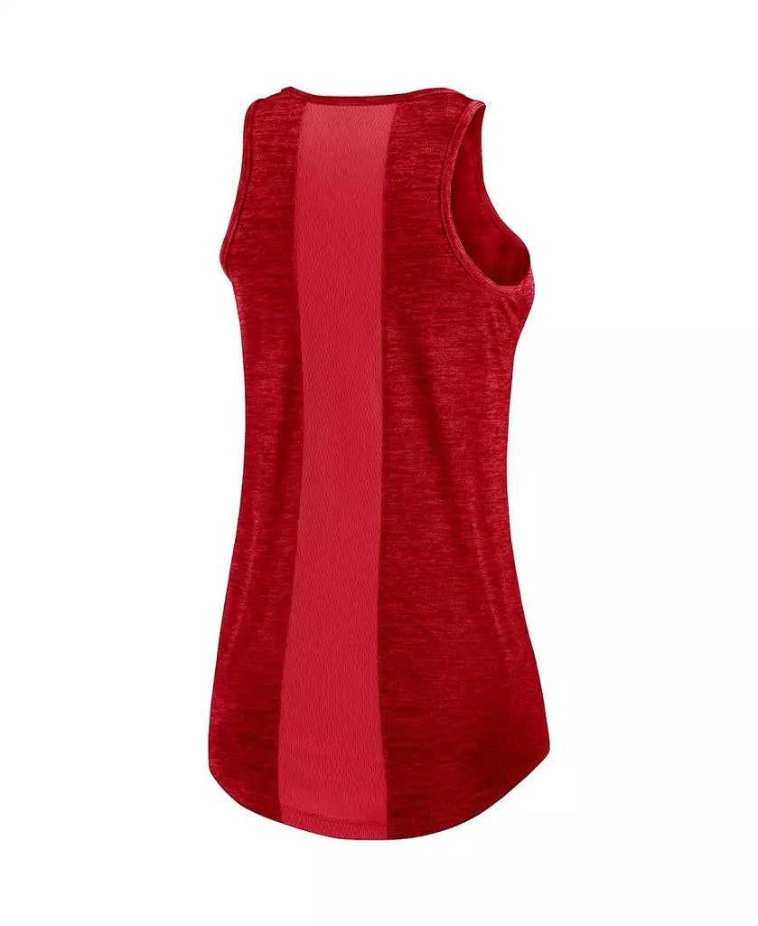 商品NIKE|Women's Red St. Louis Cardinals Logo Fade High Neck Performance Tank Top,价格¥225,第3张图片详细描述