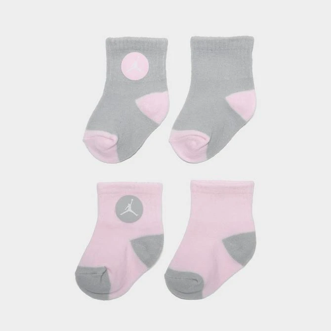 商品Jordan|Infant Jordan 6-Pack Quarter Socks,价格¥74,第3张图片详细描述