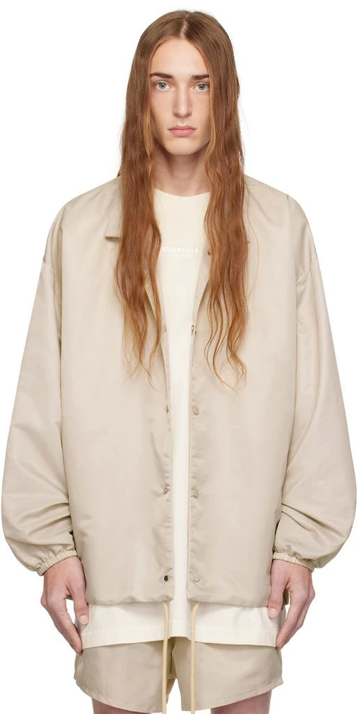 商品Essentials|Taupe Drawstring Jacket,价格¥1339,第1张图片