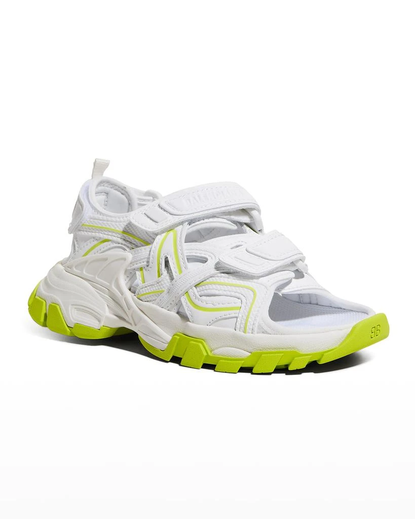 商品Balenciaga|Bicolor Grip Dual-Strap Sandals, Toddlers/Kids,价格¥1090,第2张图片详细描述