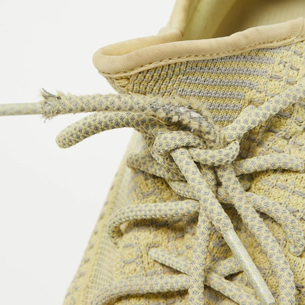 Yeezy x Adidas Grey/Yellow Knit Fabric Boost 350 V2 Antlia Sneakers 39 1/3 商品