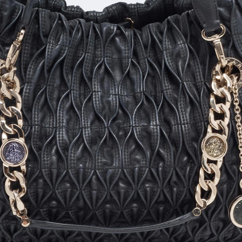 商品[二手商品] BVLGARI|Bvlgari Black Quilted Leather Monette Tote,价格¥4295,第5张图片详细描述