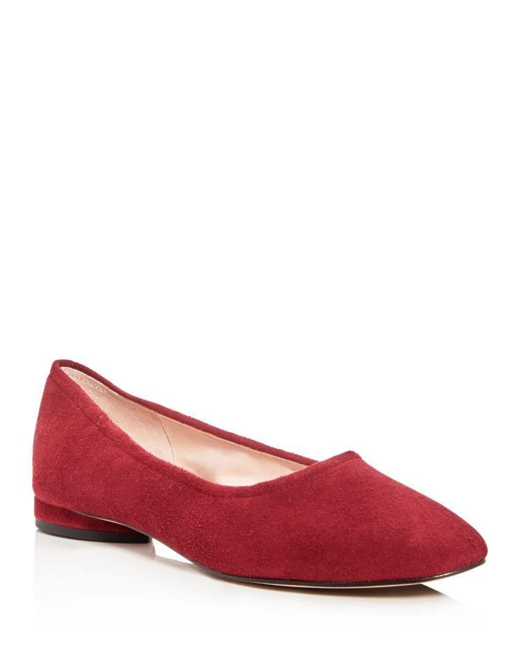 商品Avec Les Filles|Women's Myrina Suede Ballet Flats,价格¥303,第1张图片