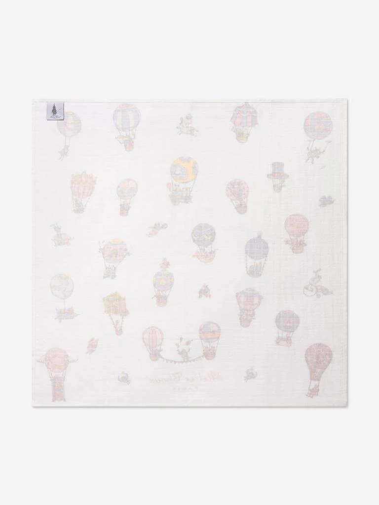 商品Atelier Choux|Baby Pastel Circus Swaddle in White,价格¥481,第2张图片详细描述