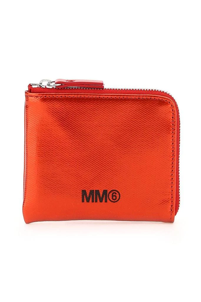 商品MM6|COATED CANVAS MINI WALLET,价格¥859,第1张图片