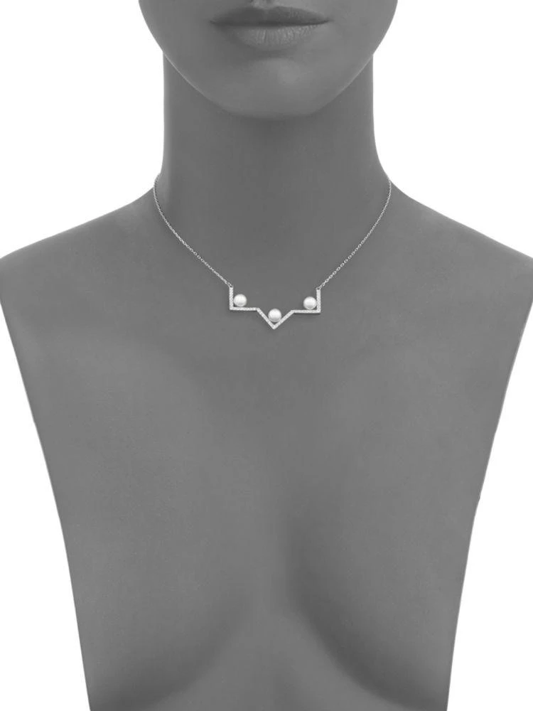 商品Swarovski|珍珠与水晶项链,价格¥154,第2张图片详细描述