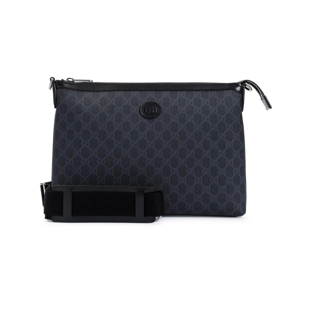 商品Gucci|Gucci Logo Patch Monogrammed Crossbody Bag,价格¥9643,第1张图片