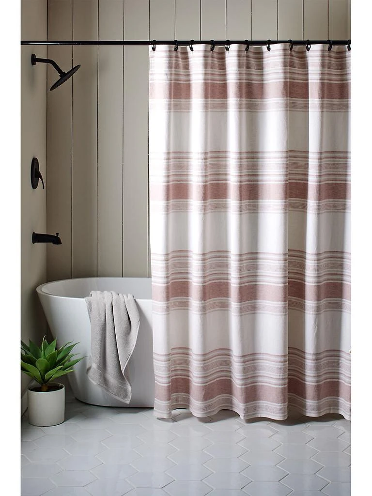 商品Splendid|Tuscan Stripe Shower Curtain,价格¥896,第1张图片