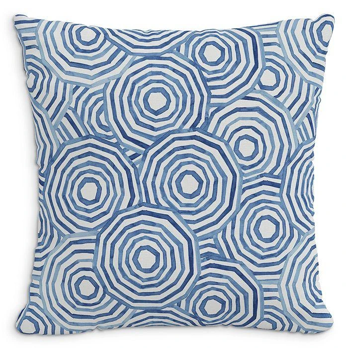 商品Cloth & Company|Cloth & Company The Umbrella Swirl Linen Decorative Pillow with Feather Insert, 20" x 20",价格¥1777,第1张图片