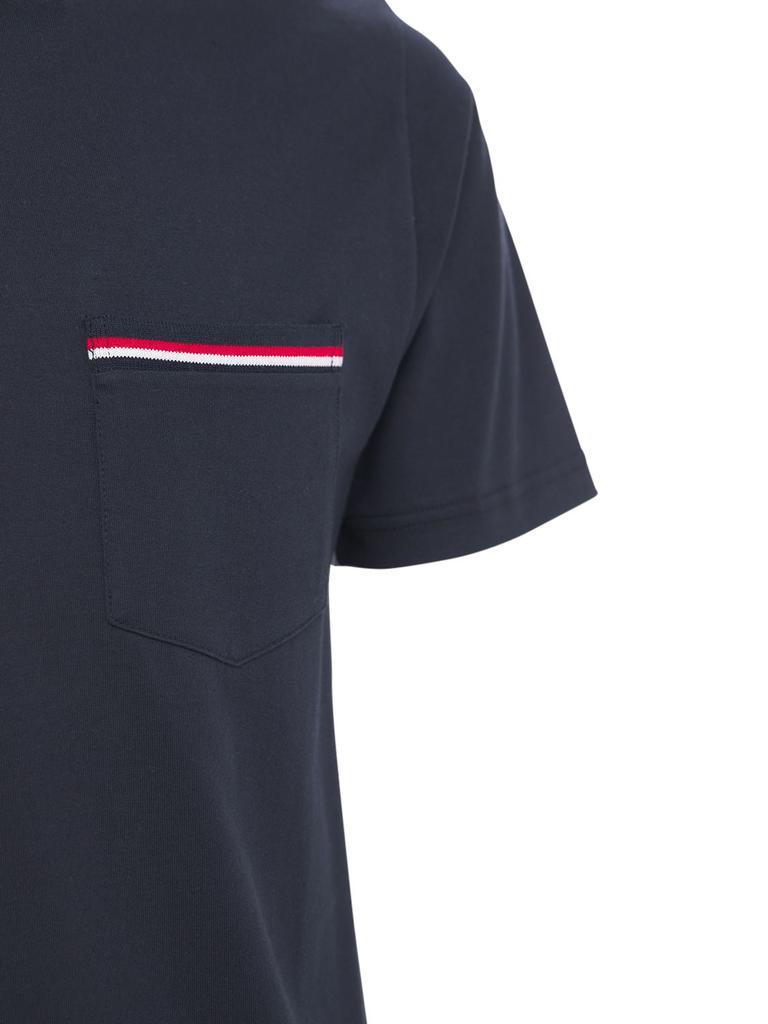 商品Thom Browne|Striped Pocket Cotton Jersey T-shirt,价格¥2579,第5张图片详细描述