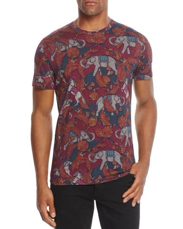 商品Ted Baker London|Ted Baker Trapeze Elephant Print Tee - 100% Exclusive,价格¥437,第1张图片