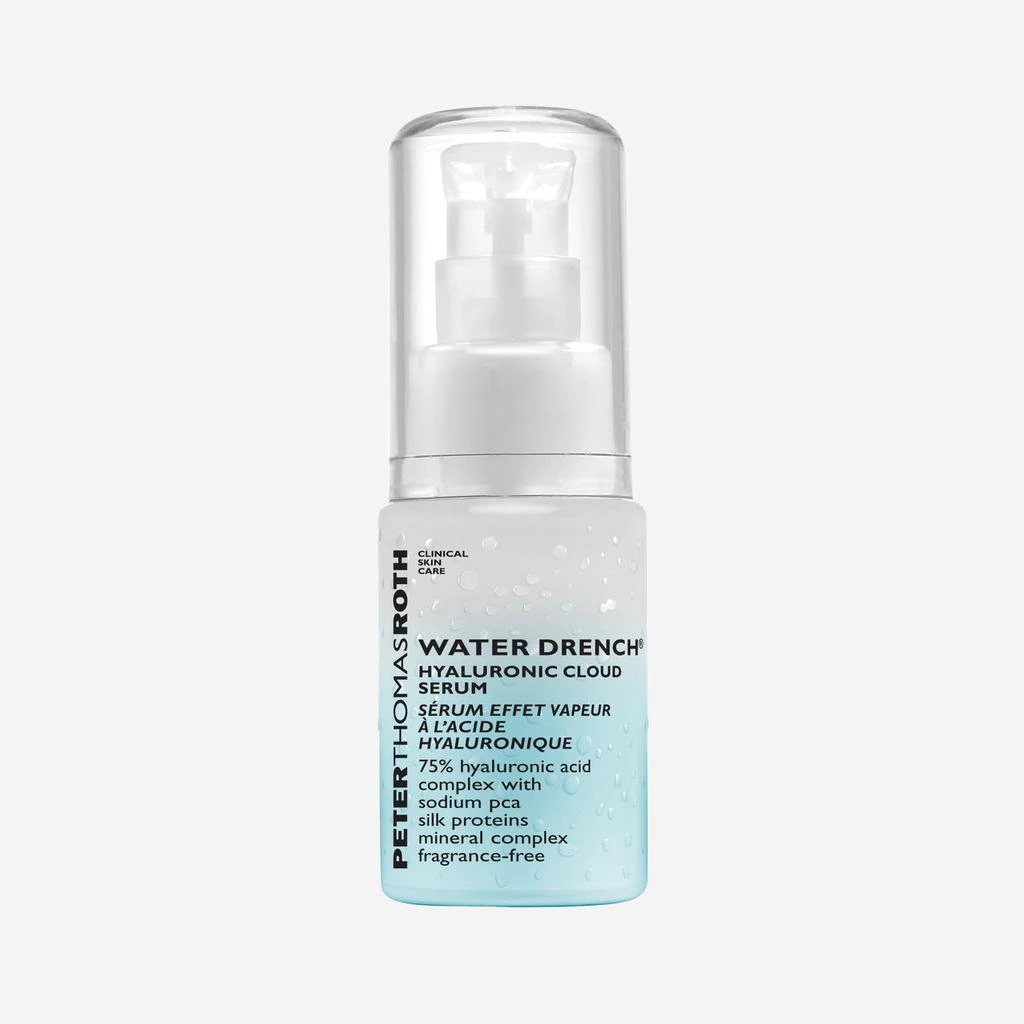 商品Peter Thomas Roth|Water Drench Hyaluronic Liquid Gel Cloud Serum - Travel Size|15 ml / 0.5 fl oz,价格¥314,第1张图片