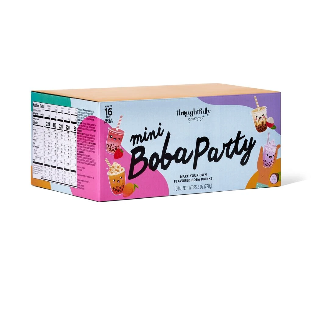 商品Thoughtfully|Gourmet, Mini Boba Party Set, Makes 16 Tasting Portions Of Bubble Tea,价格¥315,第2张图片详细描述