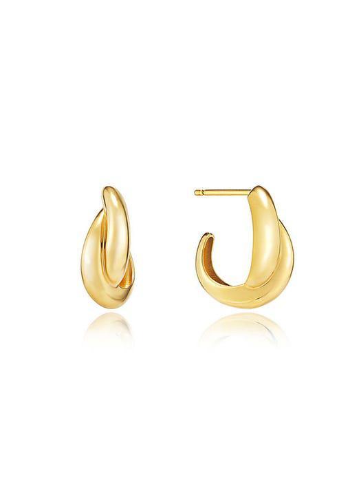 商品hyeres-lor|Etrive 14K Dual Hoop Earrings,价格¥4451,第1张图片