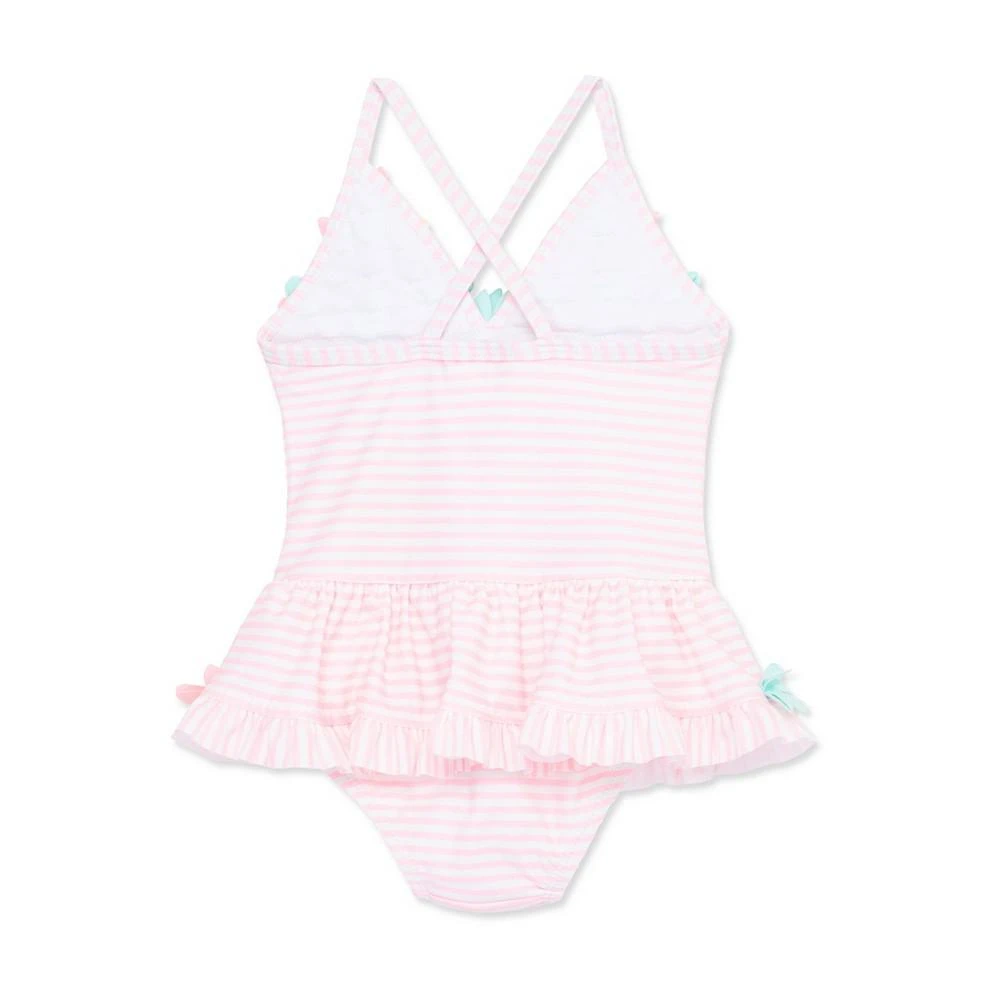商品Little Me|Baby Girls 3D Floral 1-Piece Swimsuit,价格¥268,第2张图片详细描述