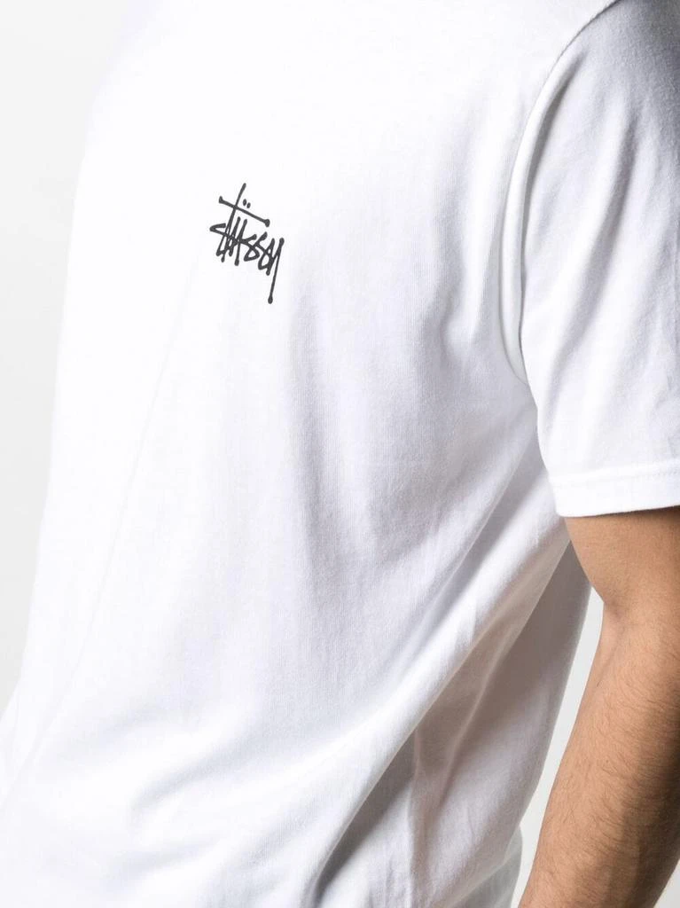 商品STUSSY|STUSSY - Logo Cottont-shirt,价格¥374,第4张图片详细描述